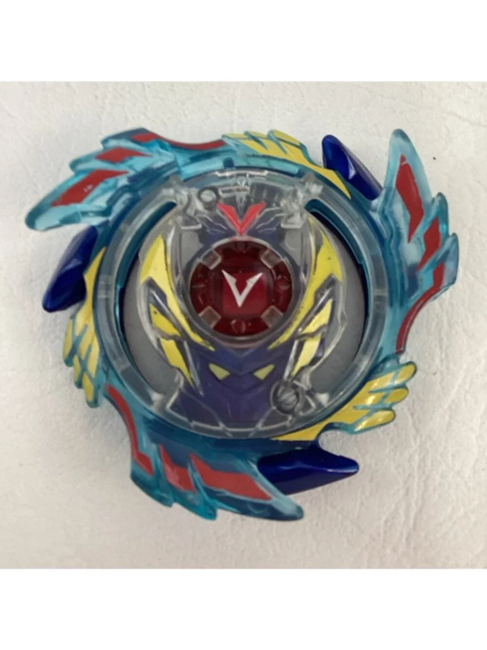 Hasbro Beyblade Burst Genesis Valtryek V3 Single Top Toy Blue Loose
